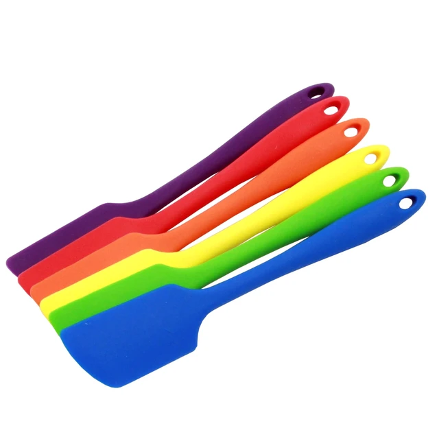 Alt view image 3 of 7 - Premium Silicone Angled Spatula, 11 inch, Green