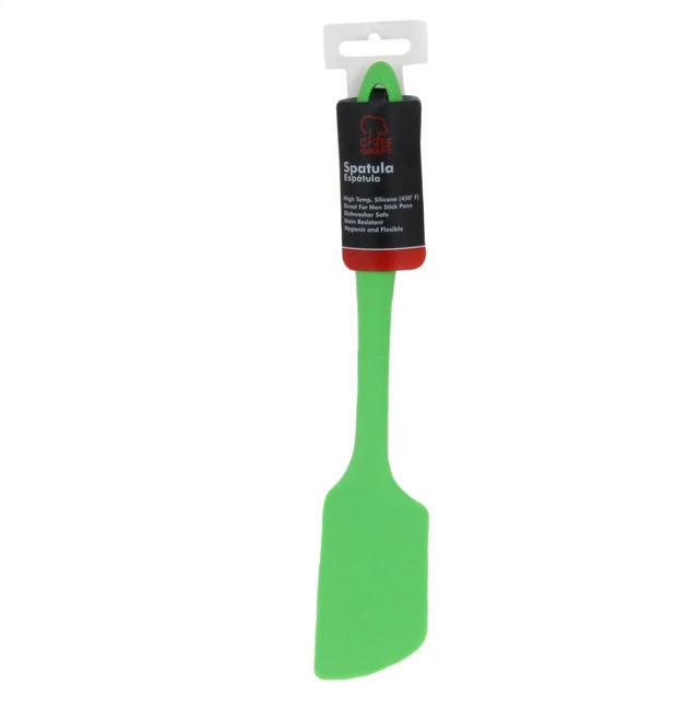 Alt view image 2 of 7 - Premium Silicone Angled Spatula, 11 inch, Green