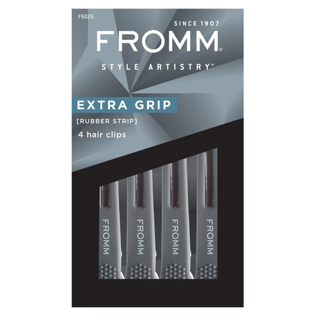 Alt view image 4 of 5 - F5025 Extra Grip Rubberized Clip (Pack of 4)