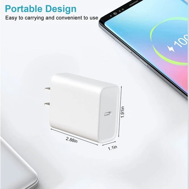 Alt view image 5 of 7 - iPhone 17 16 15 Charger: Fast Charging Type C Chargers USB C Charger | 2 Pack Cable for iPhone 17/17Pro Max 16/16 Plus/16 Pro/16 Pro Max/iPhone