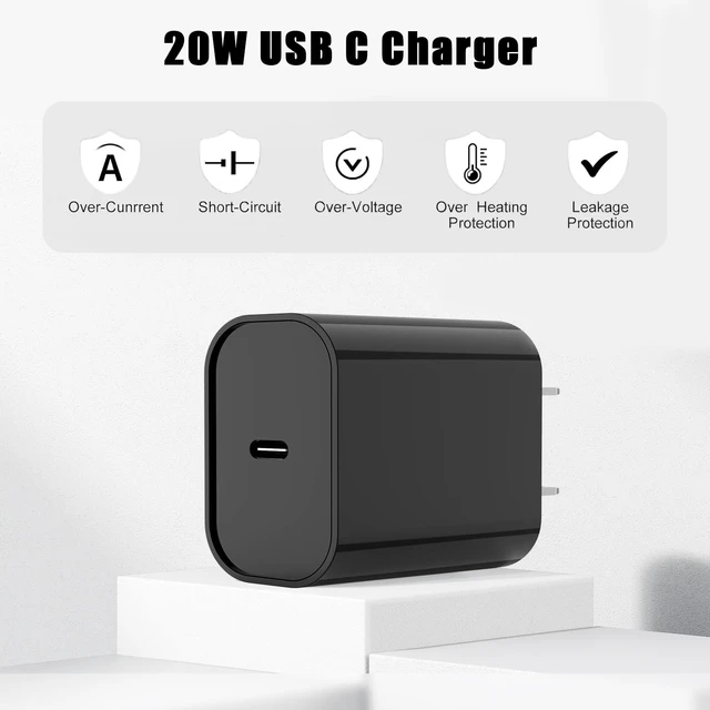 Alt view image 4 of 6 - 20W Fast Charger Compatibility for Motorola Moto 5G Phone Charger | Fast Charger for Moto G Play 2024/2023/2026 G Power 2025/2024/2023 5G G Stylus 2024/2023/2022 5G G 2025/2024 5G Edge 2025