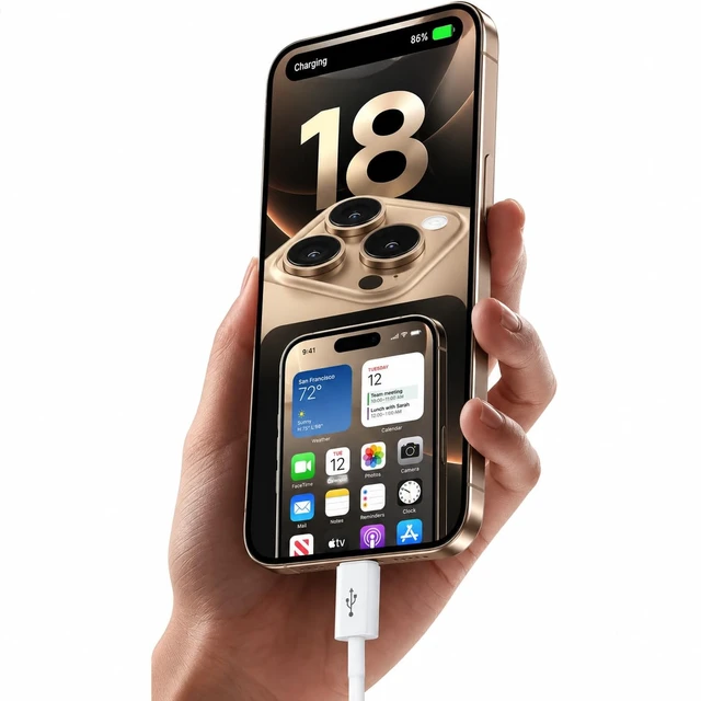 Alt view image 3 of 7 - Car Carplay Cable for iPhone 18/17/16/15, USB A to USB C Cable for iPhone Duo(Fold),18/17/16/15 Pro Max,17E/16E/Plus Air, iPad 10th/11 Gen,iPad Pro 12.9,Air 5th/4th Charger Cord,Car Charging Cable