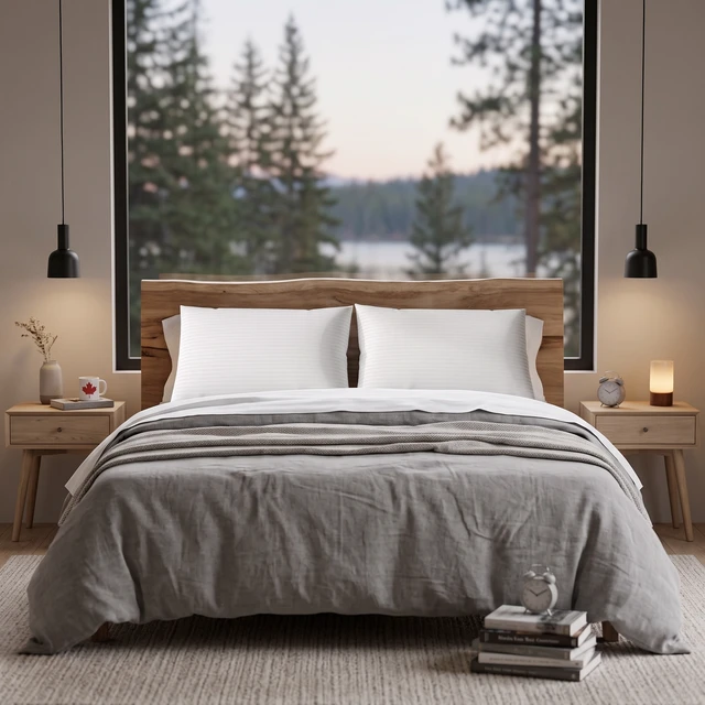 Alt view image 6 of 7 - HMD Windsor Bed Pillows (Set of 2) Down Alternative Microfiber Hotel Pillows