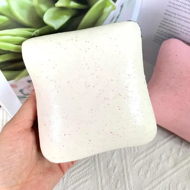 Alt view image 2 of 2 - Generic Brand Bread Butter Squishy Slow Rising Squishy Stocking Stuffers Stress Balls Fidget Toys Stress Relief Party Favor Gift for ADHD white
