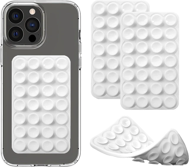 Main image of Silicone Suction Smartphone Mount - Protective Durable Electronic Suction Holder, Handheld Mobile Accessory with Non-Slip Sticky Grip, Strong Adhesive Cup for Selfies, Videos