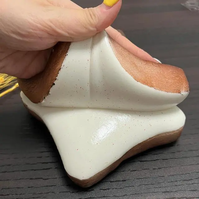 Alt view image 3 of 7 - Generic Brand Bread Butter Squishy Slow Rising Stress Relief Fidget Toy Party Favor Gift Stocking Stuffer Stress Ball for ADHD