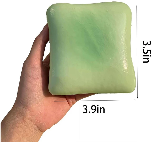 Alt view image 5 of 5 - Generic Brand Bread Butter Squishy,Slow Rising SquishyStocking Stuffers,Stress BallsStress Relief & Fidget Toys for ADHDParty Favor Gift green