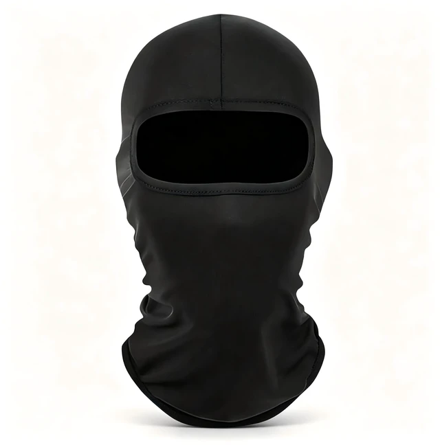 Alt view image 2 of 7 - Generic Brand Black Balaclava Ski Mask Head Mask Full Face Mask Windproof Sun UV Protection Hood for Women Men 3pcs
