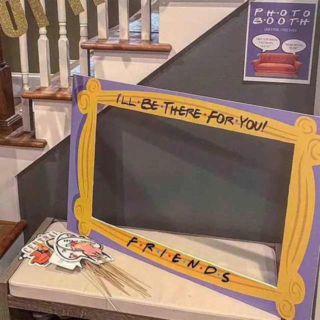 Alt view image 5 of 7 - Fall Decorations for Home I'll be There for You Friend Themed Party Decor