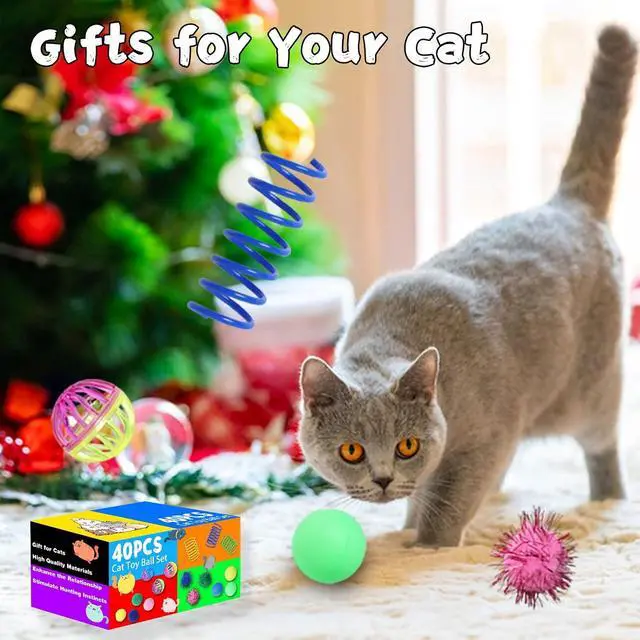Alt view image 5 of 7 - Cat Toys for Indoor Cats 40 PCS Kitten Toys