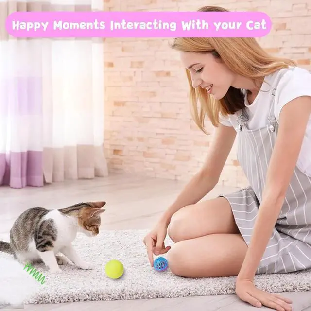 Alt view image 7 of 7 - Cat Toys for Indoor Cats 40 PCS Kitten Toys