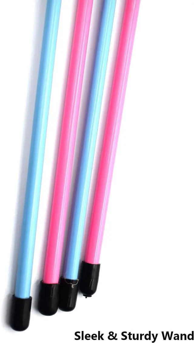 Alt view image 4 of 6 - Cat Wands 3 PCS Durable Teaser Wands with Mylar Strips Interactive Cat Toy