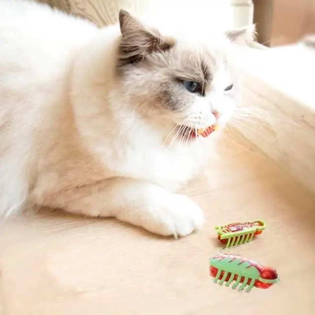 Main image of Cat Toys Teaser InteractiveMini Electronic Robot Beetle Funny cat Toy, Cat Bug Educational Toy for Indoor Cats Kitten Play Chase Exercise2pcs (Beetle+Mouse)