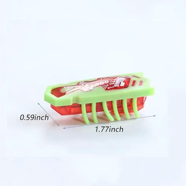 Alt view image 2 of 6 - Cat Toys Teaser InteractiveMini Electronic Robot Beetle Funny cat Toy, Cat Bug Educational Toy for Indoor Cats Kitten Play Chase Exercise2pcs (Beetle+Mouse)