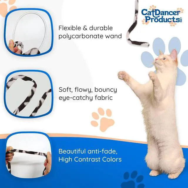 Alt view image 4 of 7 - Cat Dancer Products Charmer Interactive Cat Toy