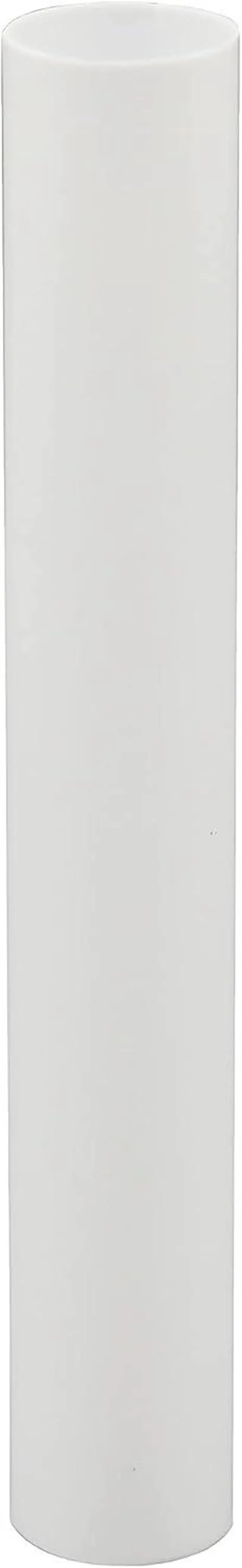 Alt view image 3 of 5 - Creative Hobbies® 6" White Plastic Candle Covers Sleeves Chandelier Socket Covers ~ 6 Inch Candelabra Base | Set of 12