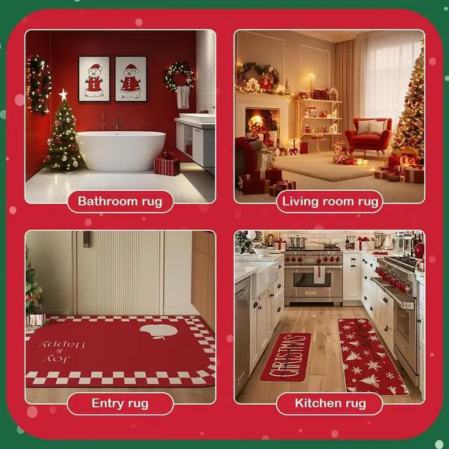 Alt view image 4 of 7 - 12 PCS Large Rug Grippers for Hardwood Floors, Non Slip Rug Anchors