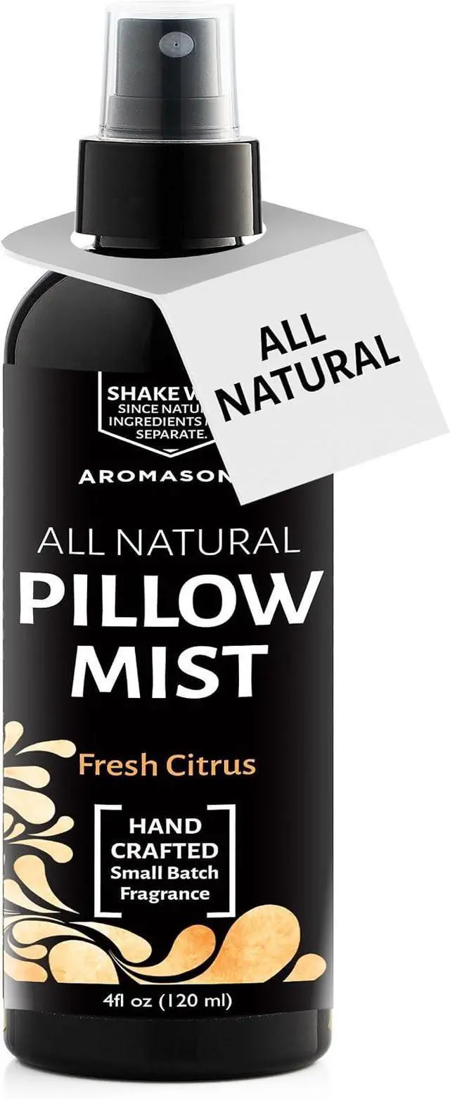 Main image of Aromasong Fresh Citrus Pillow Spray for Sleeping - All Natural Calming Linen & Bedtime Sleep Mist for Deep Sleep - Pillow Spray Aromatherapy with Botanical Essential Oils for Relaxing Stress