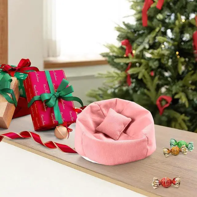 Alt view image 7 of 7 - Doll Bean Bag for 10-17cm Figures, Doll Car Seat Compatible with Labubu
