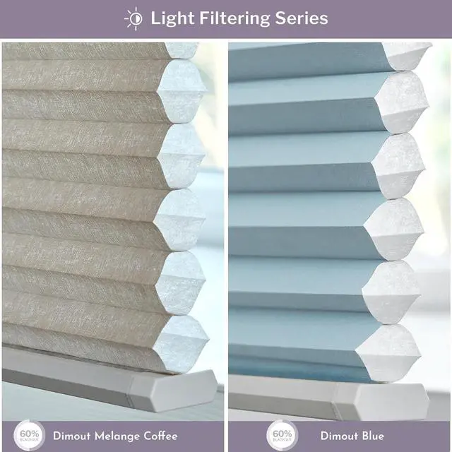 Alt view image 3 of 5 - Graywind Smart Angled Blinds Customized for Odd-Shaped Window (Fabric Samples)