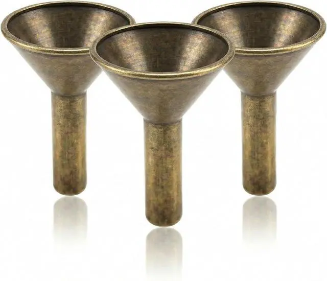 Main image of 3Pcs Backflow Incense Holder Alloy Cone Burner Cones Sticks Ash Catcher Base Protector Retro Funnel Stand Mini Censer Tray Rack for Incense