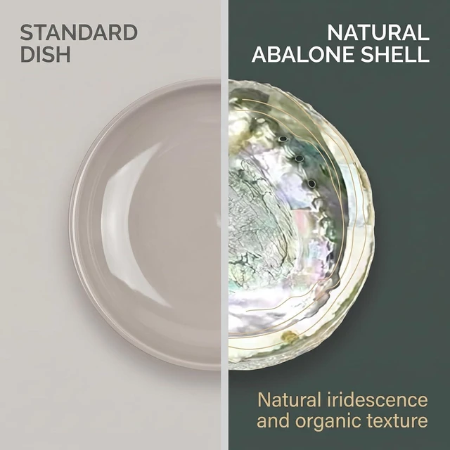 Alt view image 4 of 7 - 2 Pcs Large Abalone Shell Bowl 4-4.5 Inch Colorful Natural Smudge Bowl for Sage Burning and Incense Sea Shell Smudging Bowl for Decor and Display, Incense Holders