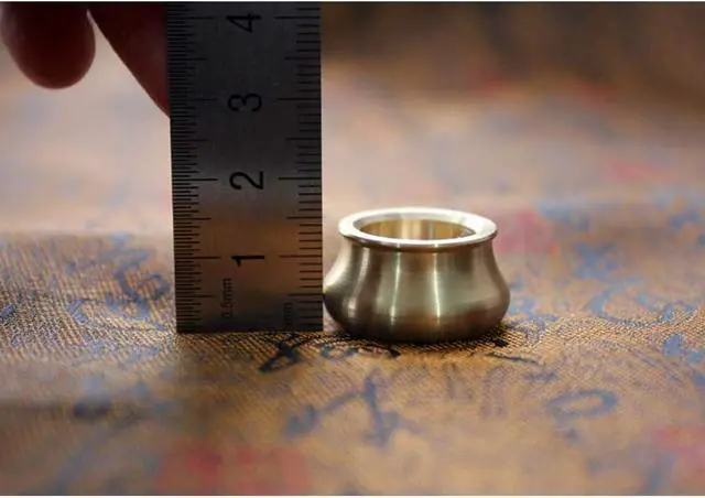 Alt view image 6 of 6 - Acxico 3Pcs Mini Dual-Purpose Copper Incense Cone Stick Burner Plate Holder Censer Tower Bowl Home Decoration