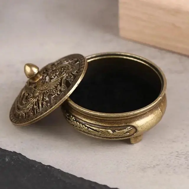 Alt view image 4 of 6 - 2 PCS Classics Incense Burner Holder, Traditional Mini Incense Cone Burner