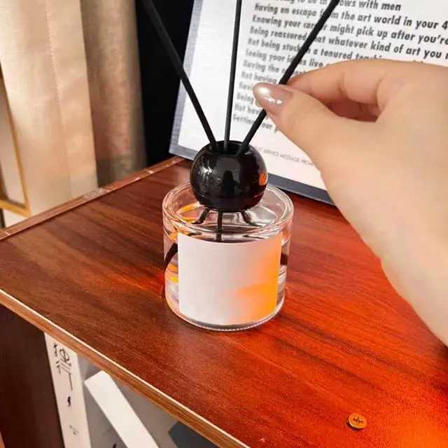 Alt view image 7 of 7 - HOSSIAN Reed Diffuser Sticks,-Diffuser Sticks-Reed Diffuser- Reed Sticks Aroma Diffuser Sticks for Aroma Fragrance(Black Fibre 7.87inch*3.5mm 100PCS)
