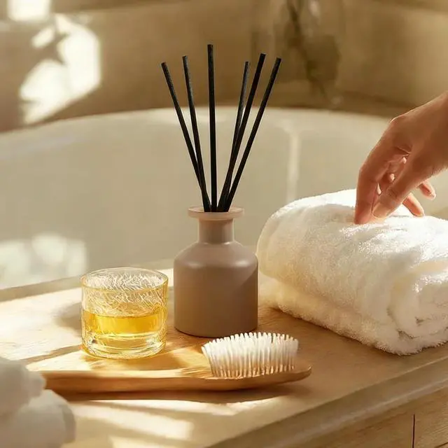Alt view image 6 of 7 - Reed Diffuser Set,Berry Zest Scented,100ml(3.38 oz)