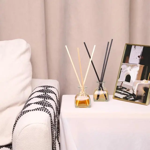 Alt view image 3 of 7 - 100 PCS 3mm Reed Diffuser Sticks for Aroma, 10 Inch 7 Inch Essential Oil Natural Rattan Wood Sticks Set for Home Office Room Fragrance