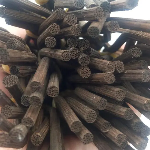 Alt view image 4 of 5 - 7Inch 100 Pcs Brown Wavy Rattan Reed Diffuser Sticks Fragrance Diffuser Replacement Refill Sticks