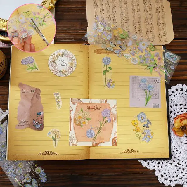 Alt view image 4 of 7 - 6Pcs Mini Dried Flowers Bouquet, Mixed Natural Dried Flowers Gypsophila Bouquets Boutonniere Table Centerpieces Birthday Cake Flowers for DIY Crafts with 3 Flower Stickers 10m Hemp Rope