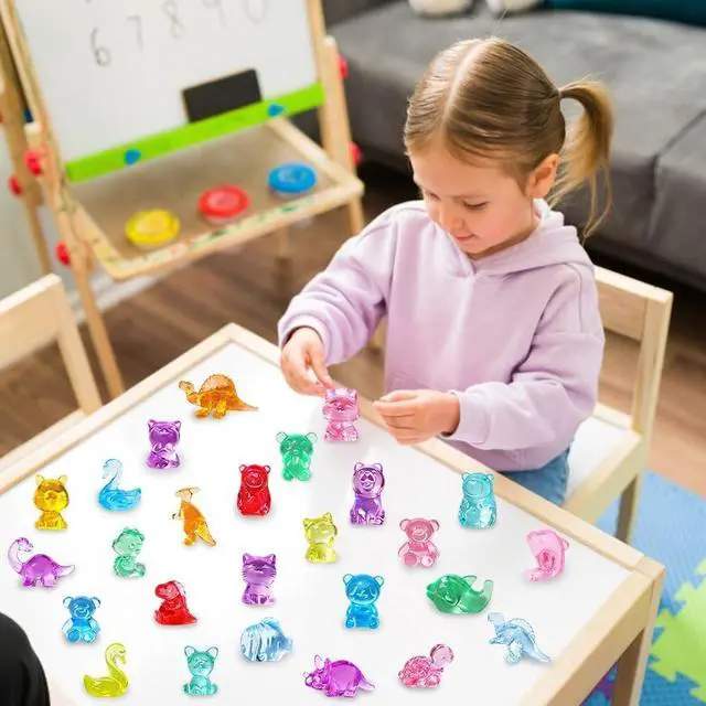 Alt view image 5 of 7 - DIYDEC 180Pcs Mini Resin Animal 50 Styles Tiny Resin Figurines to Hide