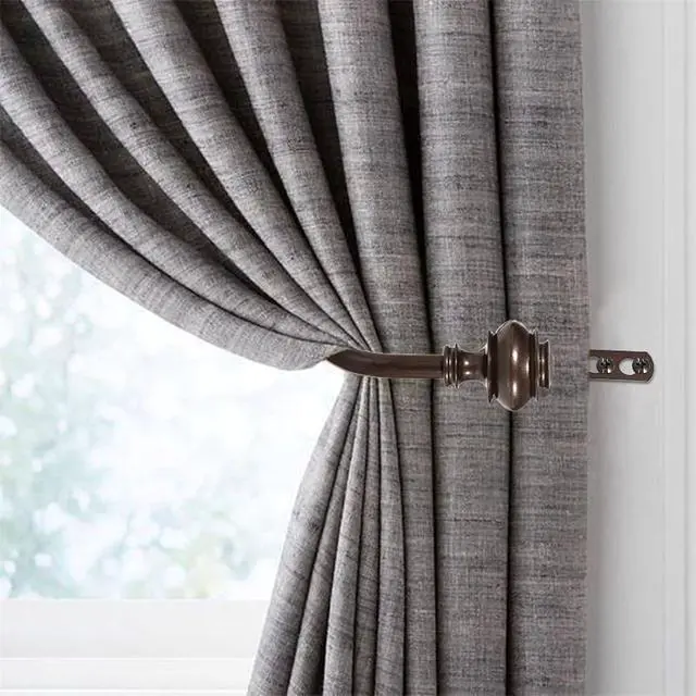 Alt view image 2 of 7 - 2Pcs Curtain Holdbacks, Heavy Duty Curtain Holders Wall Mounted