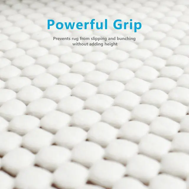 Alt view image 4 of 7 - Non Slip Area Rug Pads Non Skid Rug Gripper 2x3 Feet Extra Thick Pad Anti-Slip Carpet Rug Mats for Hardwood Surface Floors, Keep Rugs Safe and in Place (2 x 3 Ft)