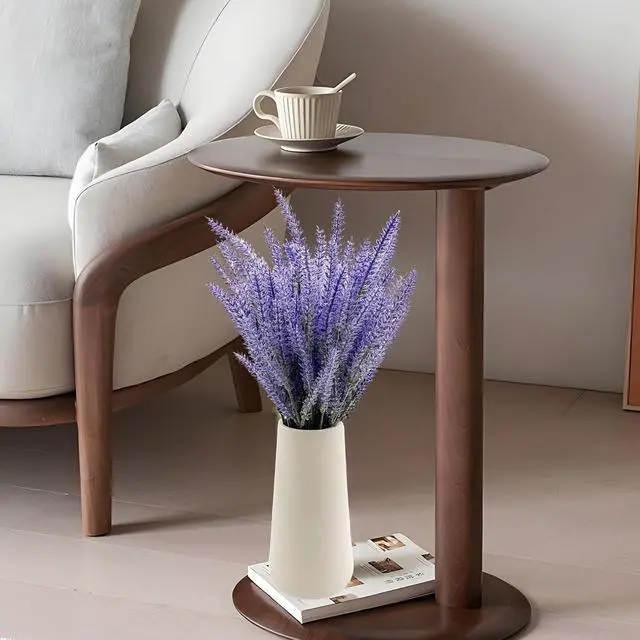 Alt view image 3 of 6 - 6 Bundles Artificial Lavender Stems, 15-inch Purple Faux Flowers