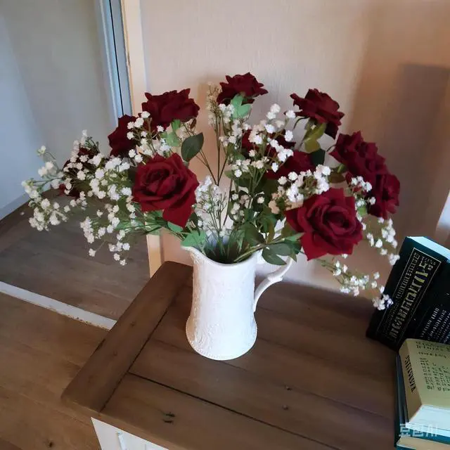 Alt view image 4 of 7 - 6-Pcs 21 Secure-Stem Realistic Artificial White Babys Breath (Gypsophila) Flowers with No-Shedding Design Perfect for Wedding Centerpieces, Home Decor & Vase Fillers