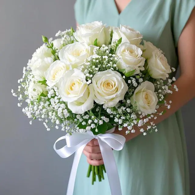 Alt view image 7 of 7 - 6-Pcs 21 Secure-Stem Realistic Artificial White Babys Breath (Gypsophila) Flowers with No-Shedding Design Perfect for Wedding Centerpieces, Home Decor & Vase Fillers