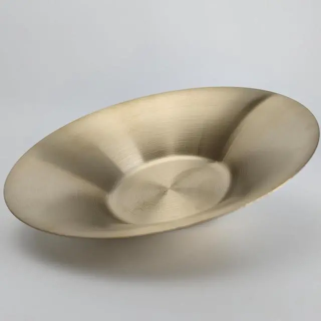 Alt view image 4 of 7 - Gold Catch All Bowl for Entryway Table