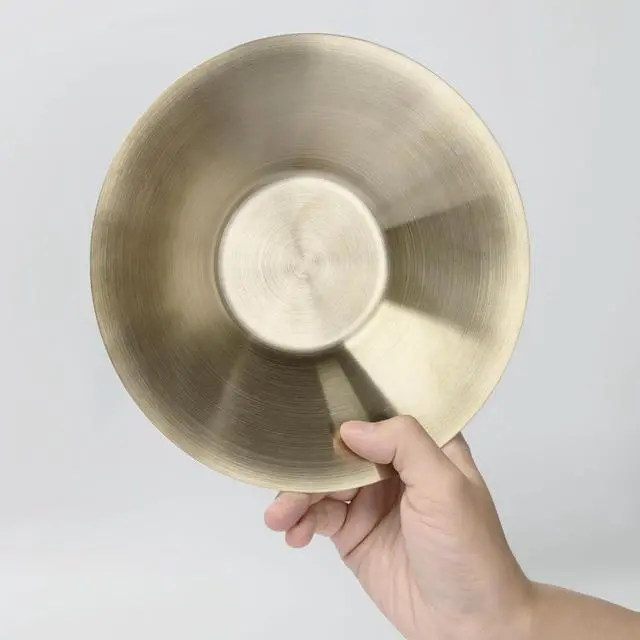 Alt view image 5 of 7 - Gold Catch All Bowl for Entryway Table