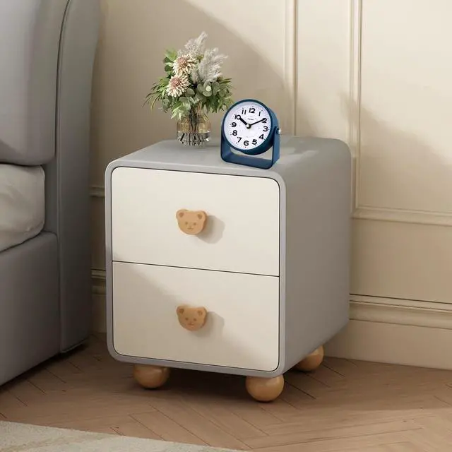Alt view image 2 of 7 - Tinload Analog Alarm Clock for Bedroom, Silent Non-Ticking Quartz Movement, Battery Operated with Snooze & On-Demand Light, Bedside Desk Table Clock, Ideal for Home,Office (Blue)