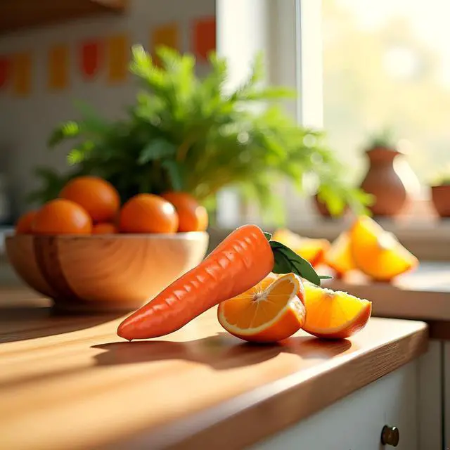 Alt view image 7 of 7 - 1Pc Orange Artificial Vegetables Decorative Reusable Plastic Carrot Home Decor Excellent Quality and Popular Design, Artificial Plants and Flowers