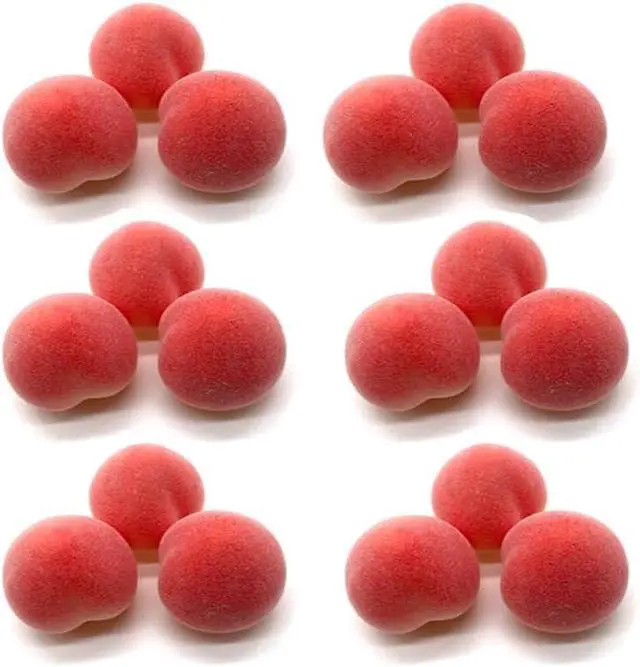 Alt view image 2 of 4 - Aliotech 18Pcs Artificial Peach Fake Peach Mini Fruit Small Peach Simulation Lifelike for Home Cabinet Table Party Kitchen Decoration Photography Prop