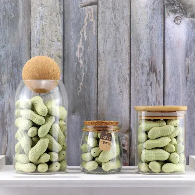 Alt view image 4 of 5 - Artificial Peanuts 90Pcs Plastic Fake Groundnut Faux Nut Simulation Vegetable for Home Kitchen Cupboard Decoration Table Centerpiece