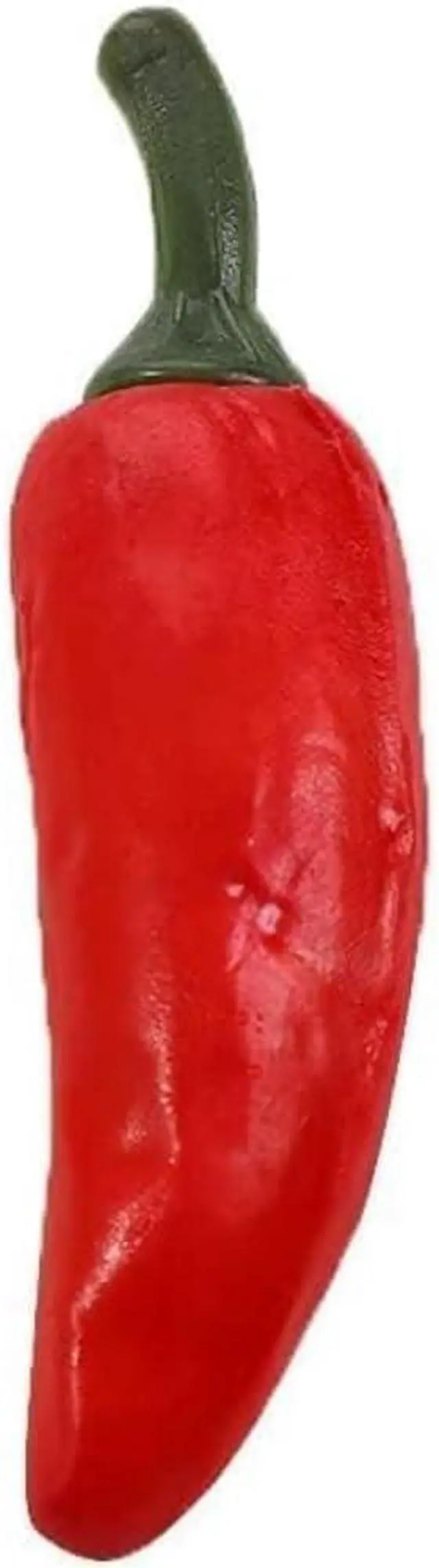 Alt view image 2 of 7 - Fake Pepper, 10Pcs Green Pepper Simulation Lifelike Hot Chili for Home Kitchen Party Pub Decoration Cabinet Ornament