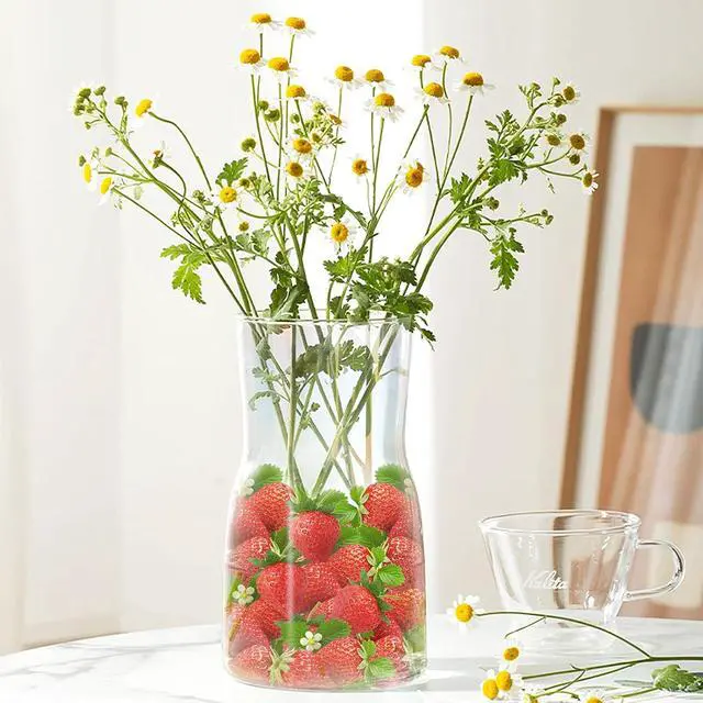 Alt view image 4 of 7 - 20 Pieces Artificial Strawberry Lifelike Fruit Plastic Strawberries Photography Prop Home Kitchen Cabinet Party Ornament, Small
