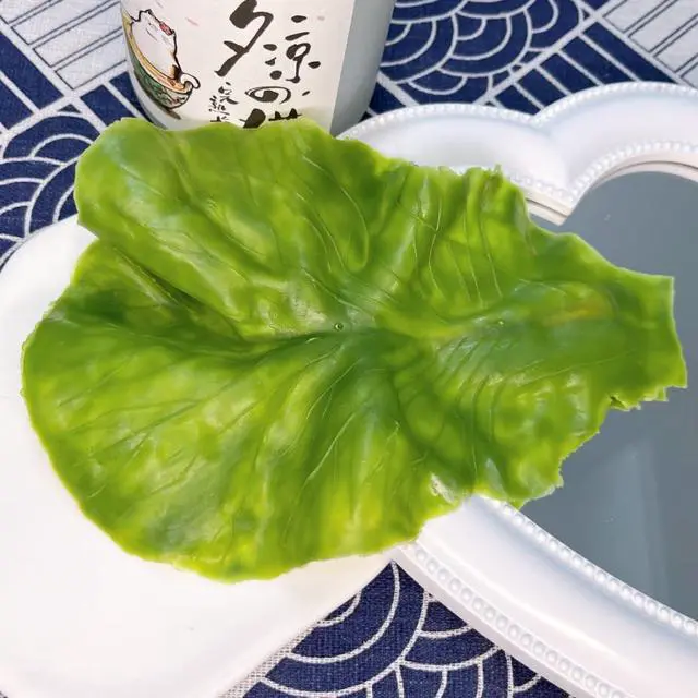 Alt view image 3 of 5 - 6PCS Realistic Fake Lettuce Food for Display