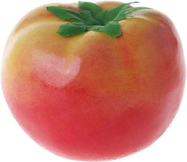 Alt view image 2 of 6 - 1 Pc Simulation Artificial Tomato Plastic Fault Fake Fruit Home Party Decor Artificial Vegetables and Fruit Home Décor Products