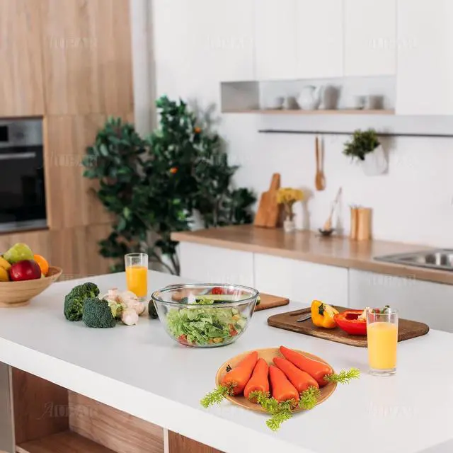 Alt view image 6 of 7 - AUEAR, 5 Pack Artificial Carrots Simulation Carrot Lifelike Vegetables Model for Home Shop Decor